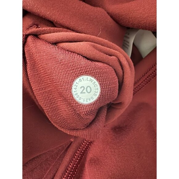 NWOT Lululemon Align High-Rise Pant Pockets‎ 25" Gym Yoga Burgundy Women's US20 - Picture 7 of 7